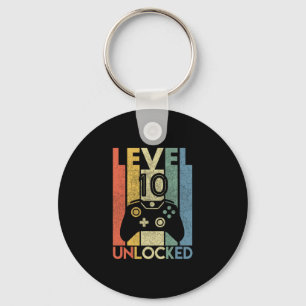 Level 10 Ontgrendeld Shirt Funny Videospeler 10e V Sleutelhanger