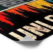 Level 11 Ontgrendeld Videospelcontroller Verjaarda Poster (Hoek)