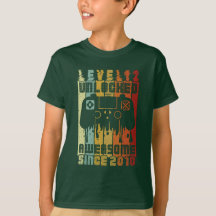 Level 12 gelukkige verjaardag 2010 t shirt