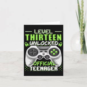 Level 13 Ontgrendeld Officiële Tiener Videospel 13 Kaart