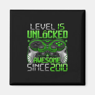 Level 15 Ontgrendeld 15 Jaar Oude Cadeaus Jongens Magneet