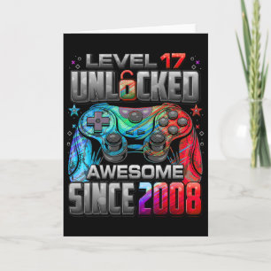 Level 17 Ontgrendeld Geweldig Sinds 2008 17e Verja Kaart