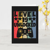 Level 19 Ontgrendeld Kaart (Gele Bloem)