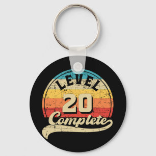 Level 20 Complete Gamer T-shirt 20ste bruiloft Ann Sleutelhanger