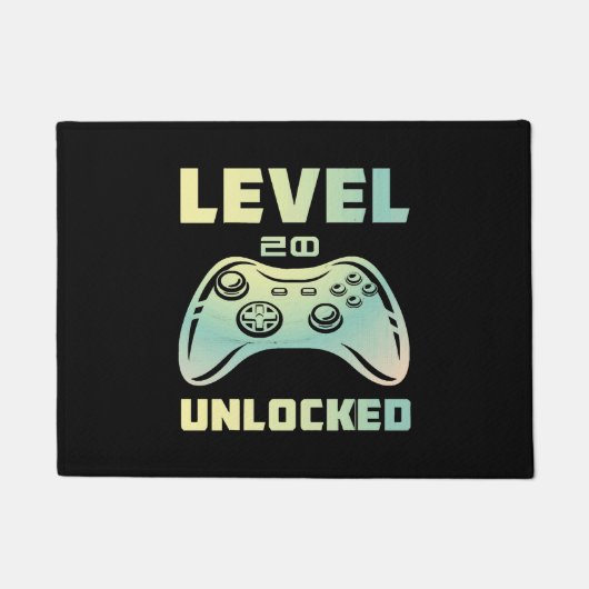 level 20 ontgrendeld deurmat (Voorkant)
