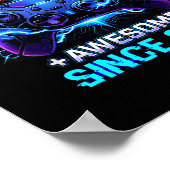 Level 21 Unlocked Awesome Since 2005 21st Birthday Poster (Hoek)