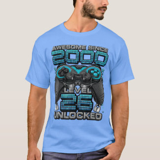 Level 26 Ontgrendeld Geweldig Sinds 2000 26e Verja T-shirt