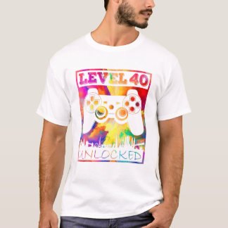 Level 40 videogame 40e t-shirt