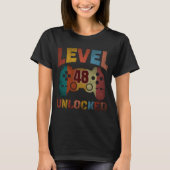 LEVEL 48 ONTGRENDELD T-shirt (Voorkant)