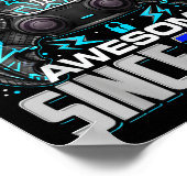 Level 6 Unlocked Awesome Since 2020 6th Birthday G Poster (Hoek)