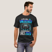 Level 6 Unlocked Awesome Since 2020 6th Birthday G T-shirt (Voorkant volledig)