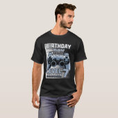 Level 7 ontgrendelde gamer 7 7th Bday Son T-shirt (Voorkant volledig)