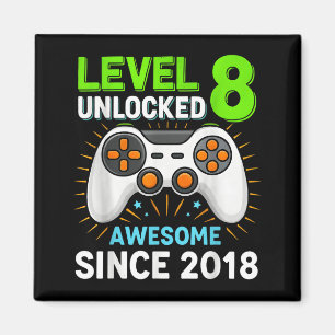 Level 8 ontgrendeld geweldig sinds 2018 gaming ver magneet