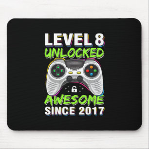Level 8 Ontgrendeld Geweldig Sinds 8e Verjaardag G Muismat