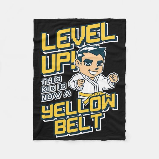 Level Ontgrendeld Fleece Deken (Voorkant)