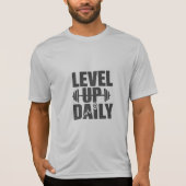 LEVEL UP DAILY Design 06 T-Shirt (Devant)