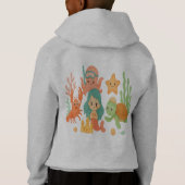Level Up Style: Retro Gamer Hoodie (Achterkant)