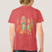 Level Up Style: Retro Gamer Tri-Blend Shirt (Achterkant)