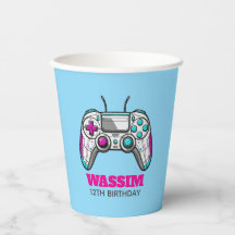 Level Up Verjaardag Gamer Party Favor, Aangepaste