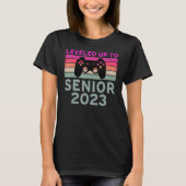 Leveled To Up Senior 2023 Graduation 2023 T-shirt (Voorkant)