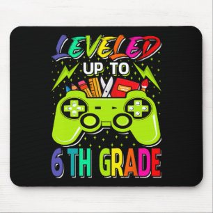 Leveled tot 6e klas gamer byck naar school eerste muismat