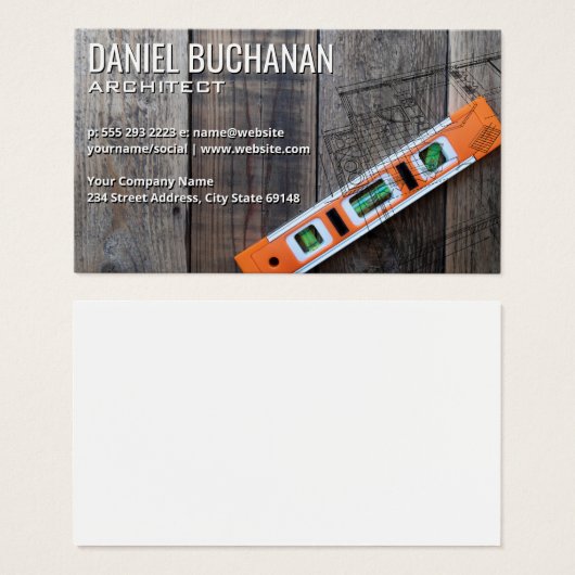 Leveler | Plan directeur (Devant & derrière)