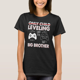 Leveling Up To Big Brother Pregnancy T-shirt