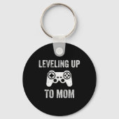 Leveling Up To Mom Shirt For Expecting Mother Sleutelhanger (Voorkant)