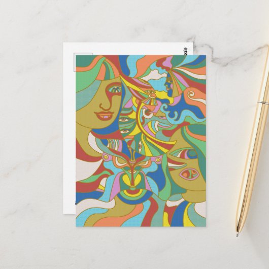 Levels of Transformation Briefkaart (Voorkant / Achterkant in situ)