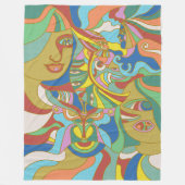 Levels of Transformation Fleece Deken (Voorkant)