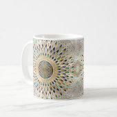 Leven - Abalone Shell en Pearl Koffiemok (Voorkant links)