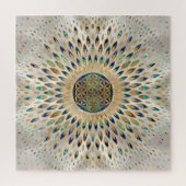 Leven - Abalone Shell en Pearl Legpuzzel (Verticaal)