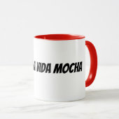 leven als een mocha mok (Voorkant rechts)