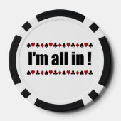 LEVEN ALS POKER-chips Pokerchips (Achterkant)