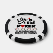 LEVEN ALS POKER-chips Pokerchips (Enkel)