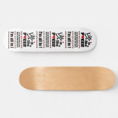 LEVEN ALS POKER-skateboards Skateboard (Horizontaal)