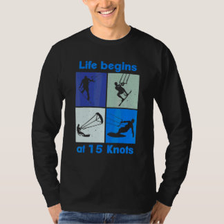 Leven Begint Bij 15 Knopen Lifestyle Vintage 1 T-shirt