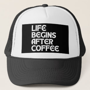 LEVEN BEGINT NA COFFIE TRUCKER PET