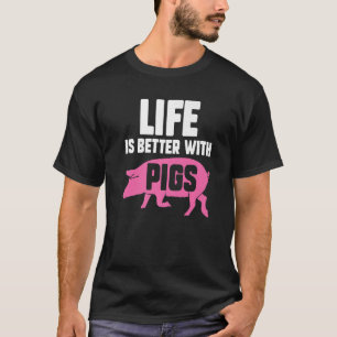 Leven beter met Varkens Varkens T-shirt