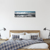 Leven boven en buiten het panoramisch schilderij v canvas afdruk (Insitu (Slaapkamer))