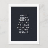 leven briefkaart (Voorkant)