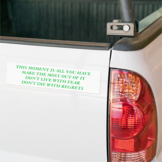 LEVEN BUMPERSTICKER (Op Truck)