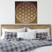 Leven Canvas Afdruk (Insitu (Slaapkamer))