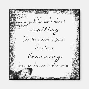 Leven Dance Quote Magnet Magneet