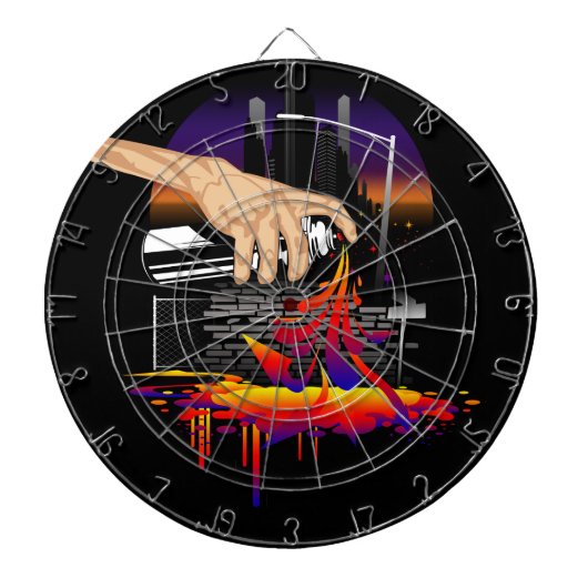 Leven Dartbord (Voorkant)