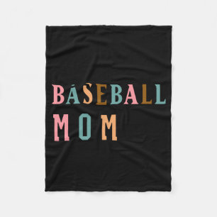 Leven Dat Baseball Moeder Leven Teamnaam T-shirt Fleece Deken