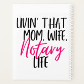 Leven dat moeder vrouw notaris leven planner (Achterkant)