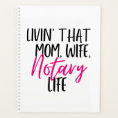Leven dat moeder vrouw notaris leven planner (Voorkant)
