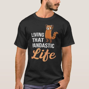 Leven die pandastische levenswoordspeling voor een t-shirt