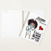 Leven die verpleegster leven Afrikaanse Amerikaans Planner (Display)